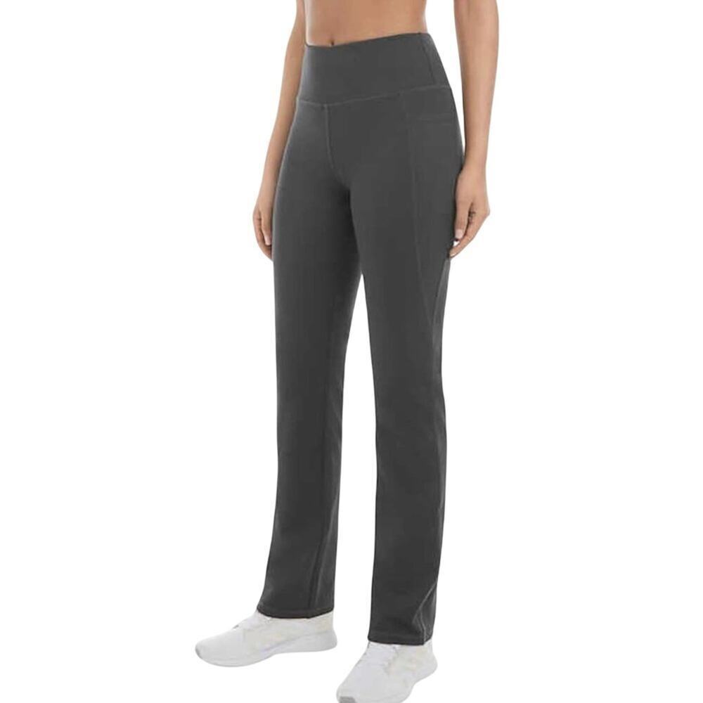 Jockey Women's Yoga Pants Pocket Pant High Rise Graphite Size XXL NWT